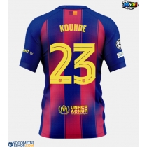 Moški Nogometni dresi Barcelona Jules Kounde #23 Domači 2025-26 Kratek Rokav